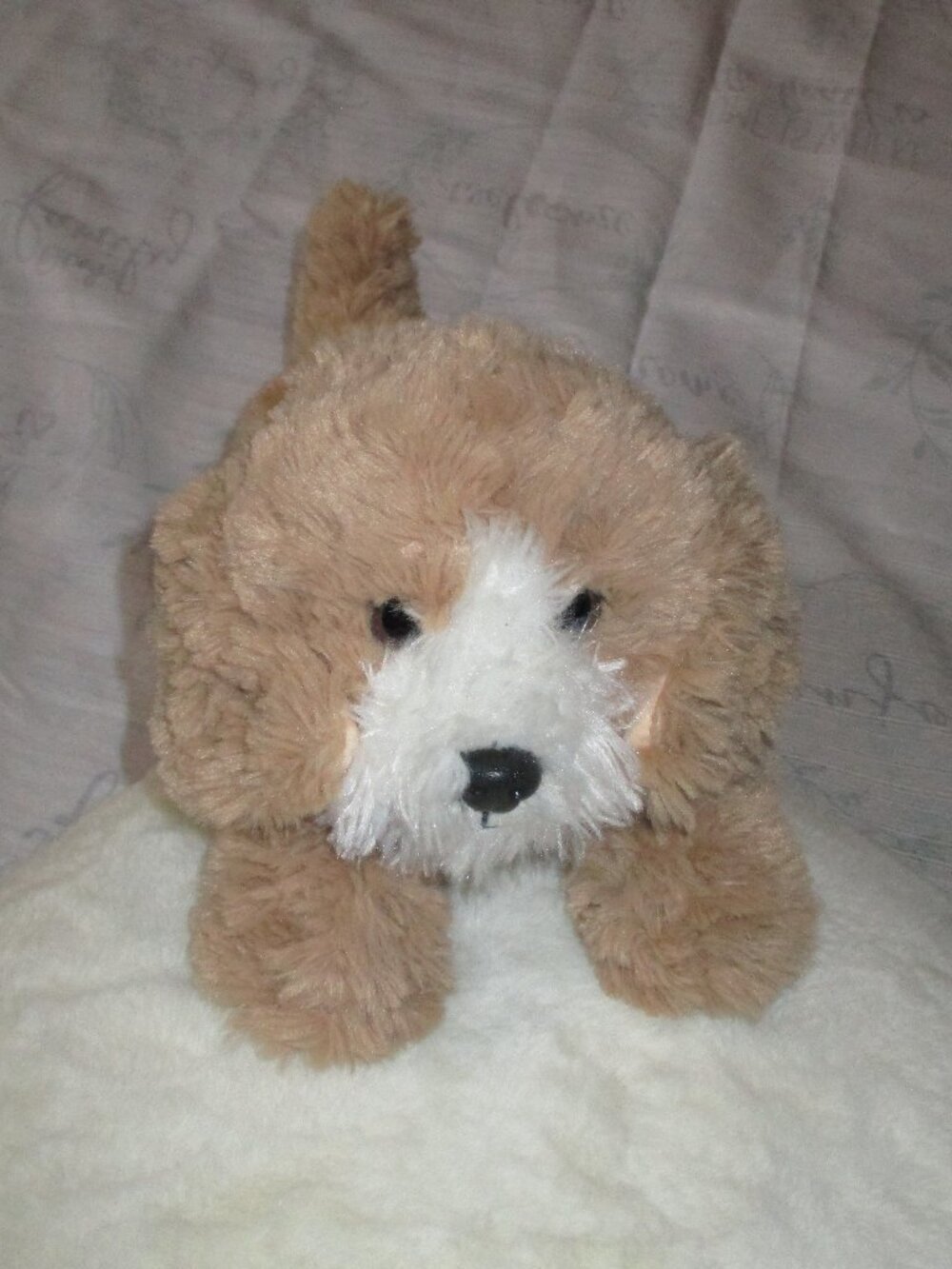 FAO Schwarz Adopt a Pet TOBY COCKAPOO Puppy Dog Plush Stuffed Animal Toy